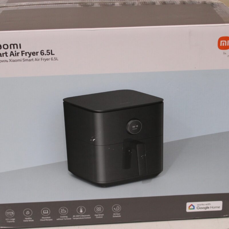 SALE OUT. Xiaomi | Smart Air Fryer (EU) | BHR7357EU | Capacity 6.5 L | Power 1800 W | Black | DAMAGED PACKAGING, SCRATCHED CORPUS ON BACK | 22 month(s)