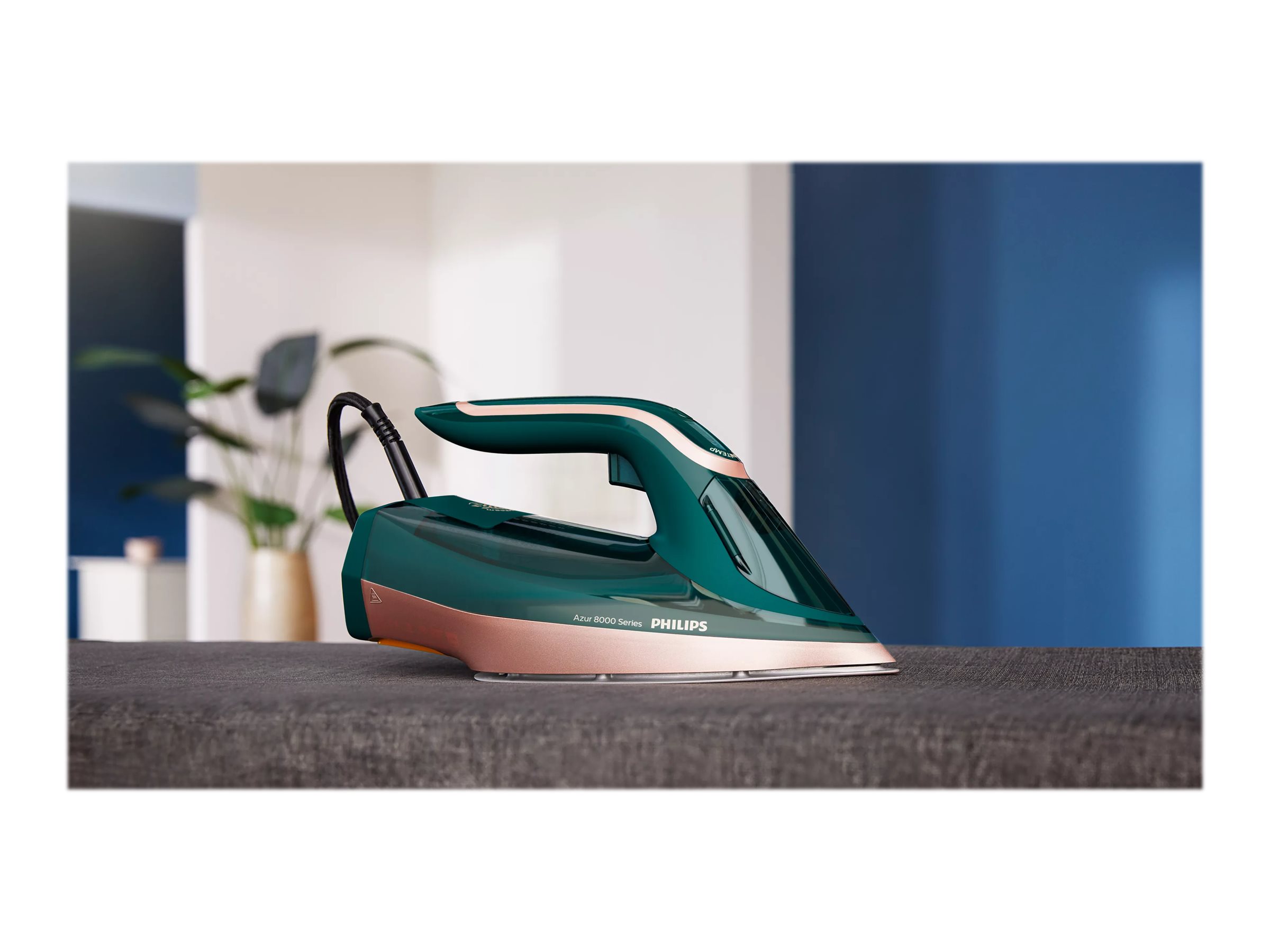 Philips | DST8030/70 Azur | Steam Iron | 3000 W | Water tank capacity 350 ml | Continuous steam 70 g/min | Green - Image 13