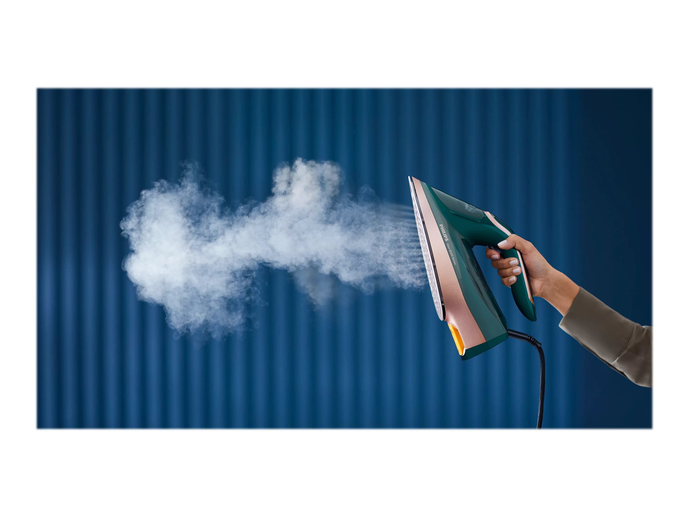 Philips | DST8030/70 Azur | Steam Iron | 3000 W | Water tank capacity 350 ml | Continuous steam 70 g/min | Green - Image 16