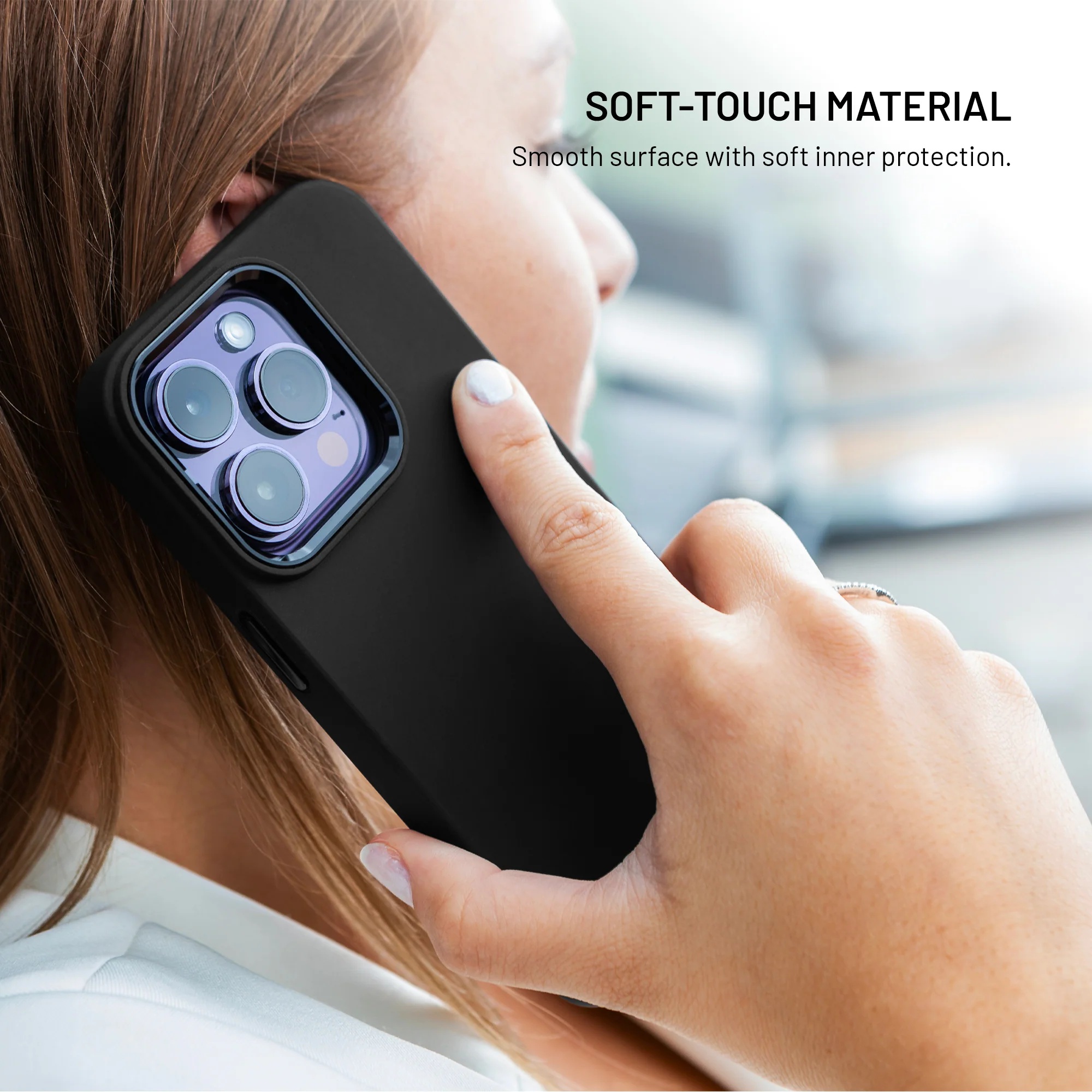 Fixed MagFlow | Back cover | Samsung | Galaxy S26 | Liquid Silicon | Black - Image 4