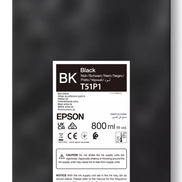 Epson UltraChrome GS3 T51P100 | Ink pack | Black