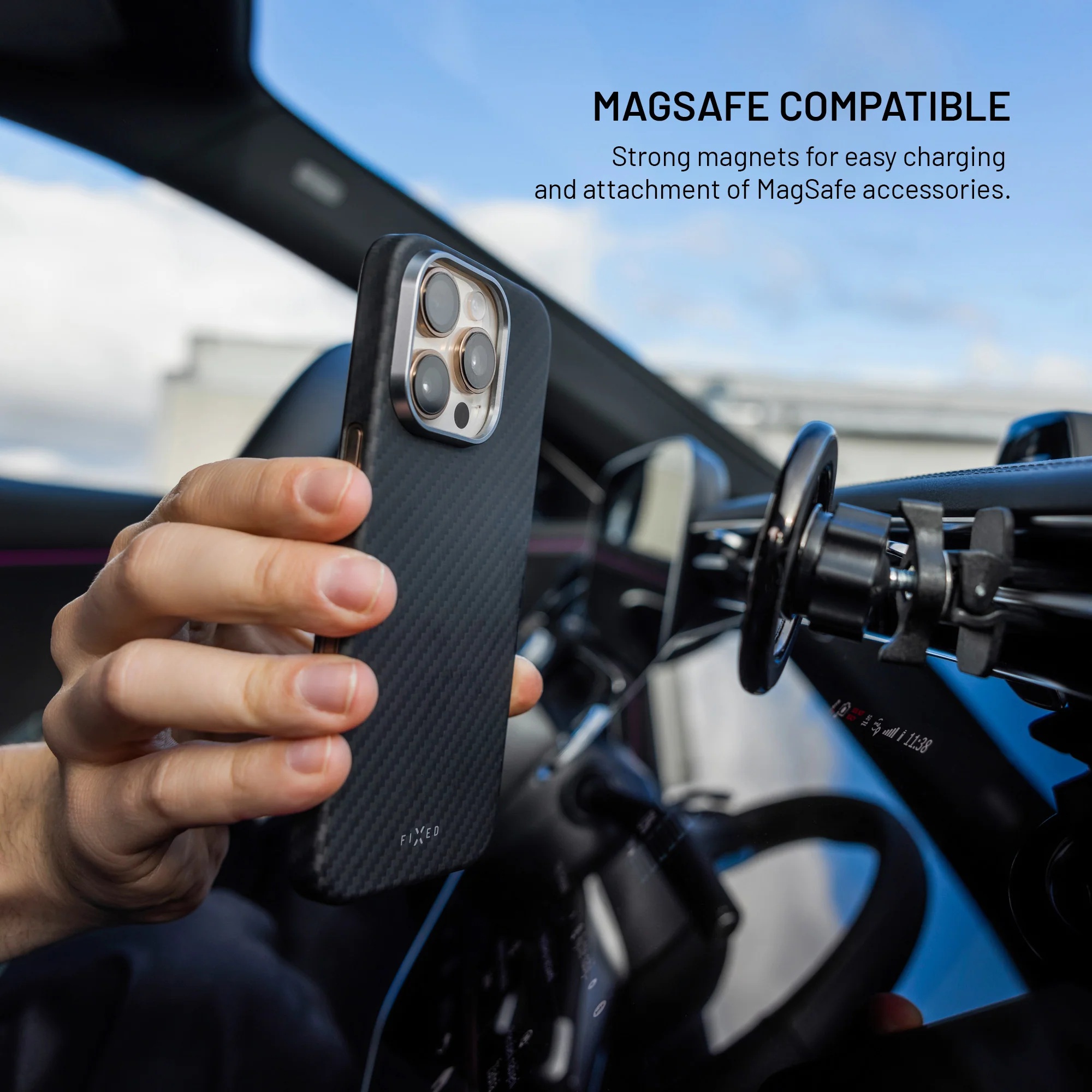 Fixed MagVelar | Back cover | Samsung | Galaxy S26 | Aramid fibers | Black - Image 4