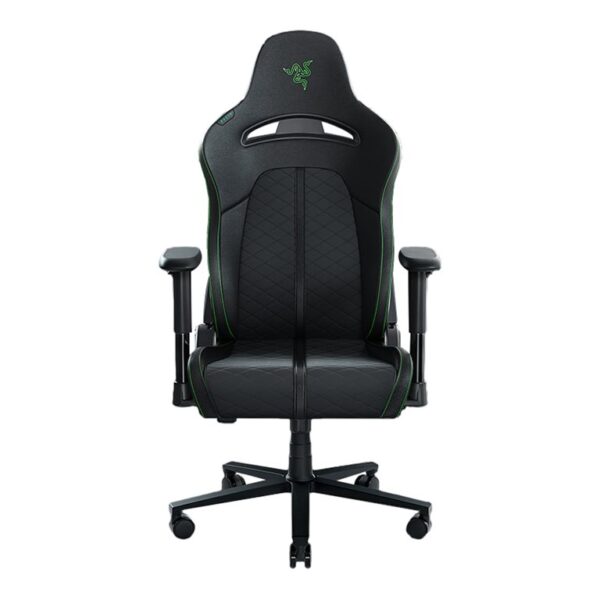 Razer Ergonomic Gaming Chair Enki X EPU Synthetic Leather; Steel; High density Polyurethane Moulded Foam | Black/Green