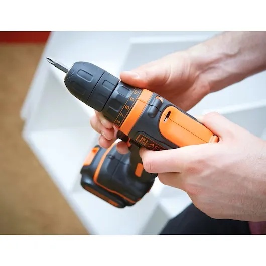 BLACK & DECKER Drill Driver, 10.8 V, 1x1.5 Ah | BDCDD12-QW - Image 3