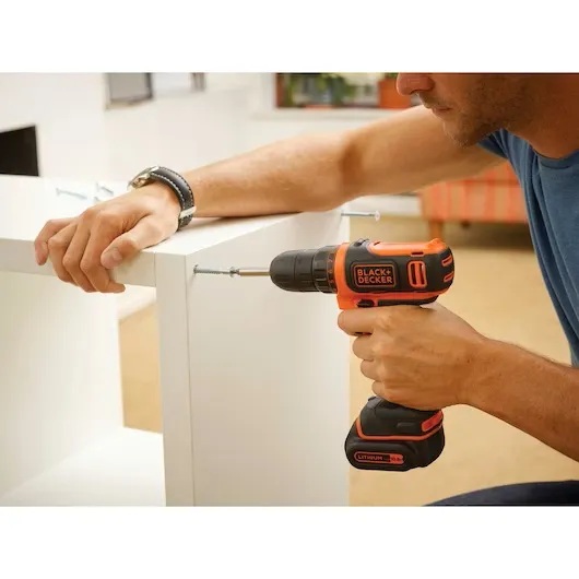 BLACK & DECKER Drill Driver, 10.8 V, 1x1.5 Ah | BDCDD12-QW - Image 5