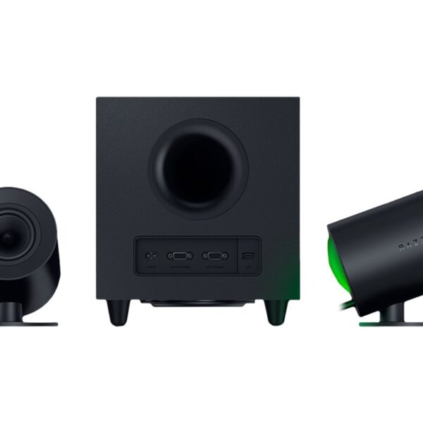 Razer | Gaming Speakers with wired subwoofer | Nommo V2 - 2.1 | Bluetooth | Black