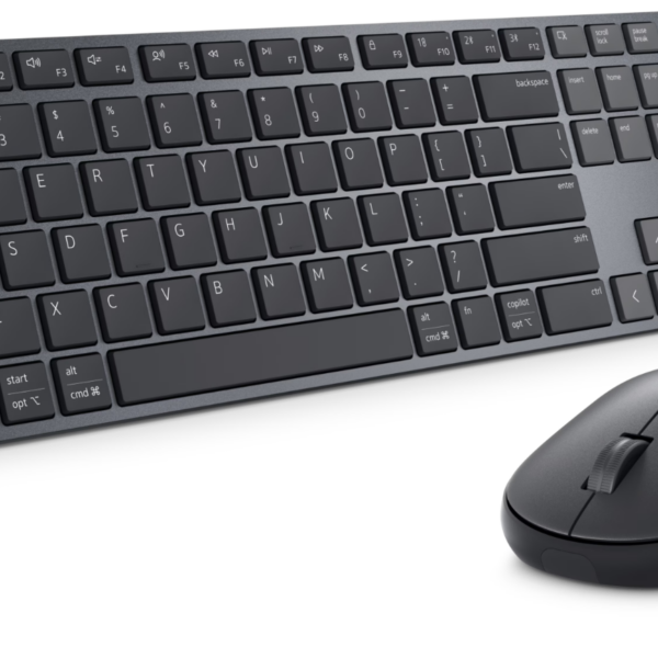 Dell Pro 7 Slim Keyboard and Mouse | KM726 | Keyboard and Mouse Set | Wireless | Mouse included | Russian | Bluetooth | Black