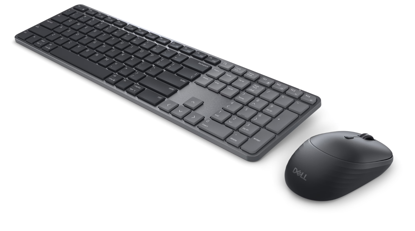 Dell Pro 7 Slim Keyboard and Mouse | KM726 | Keyboard and Mouse Set | Wireless | Mouse included | Russian | Bluetooth | Black - Image 2