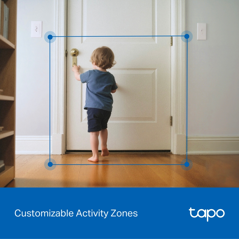 TP-LINK | Tapo C250 | Pan/Tilt AI Home Security Wi-Fi Camera | PTZ | 8 MP | 4mm/F1.6 | H.265 | MicroSD Card up to 512 GB - Image 16