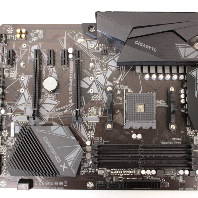 SALE OUT. Gigabyte | B550 GAMING X V2 | Processor family AMD | Processor socket AM4 | DDR4 DIMM | Memory slots 4 | Chipset AMD B | ATX | REFURBISHED WITHOUT ORIGINAL PACKAGING AND ACCESSORIES, BACKPANEL INCLUDED