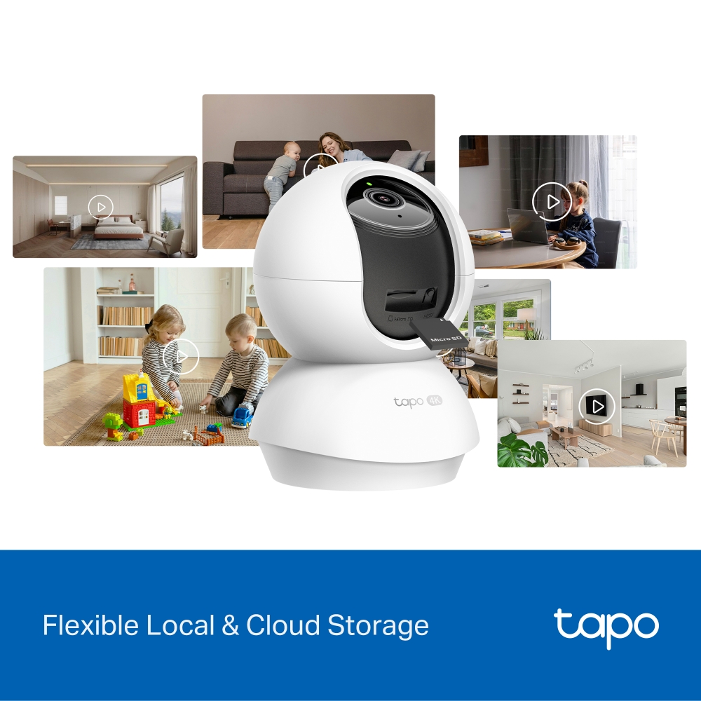 TP-LINK | Tapo C250 | Pan/Tilt AI Home Security Wi-Fi Camera | PTZ | 8 MP | 4mm/F1.6 | H.265 | MicroSD Card up to 512 GB - Image 17