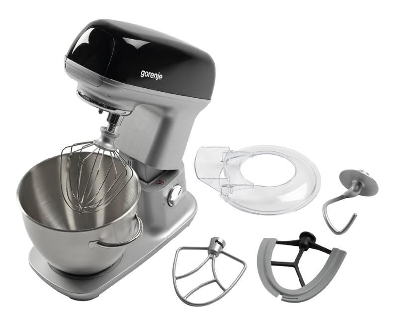 Gorenje | Kitchen machine | MMC1000RLBK | 1000 W | Number of speeds 7 | Bowl capacity 4.5 L | Black