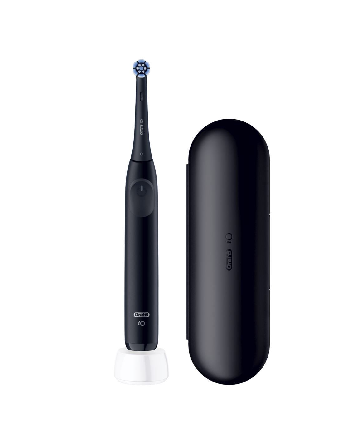 Oral-B Electric Toothbrush | iO2i | Rechargeable | For adults | Number of brush heads included 1 | Number of teeth brushing modes 3 | Night Black - Image 2