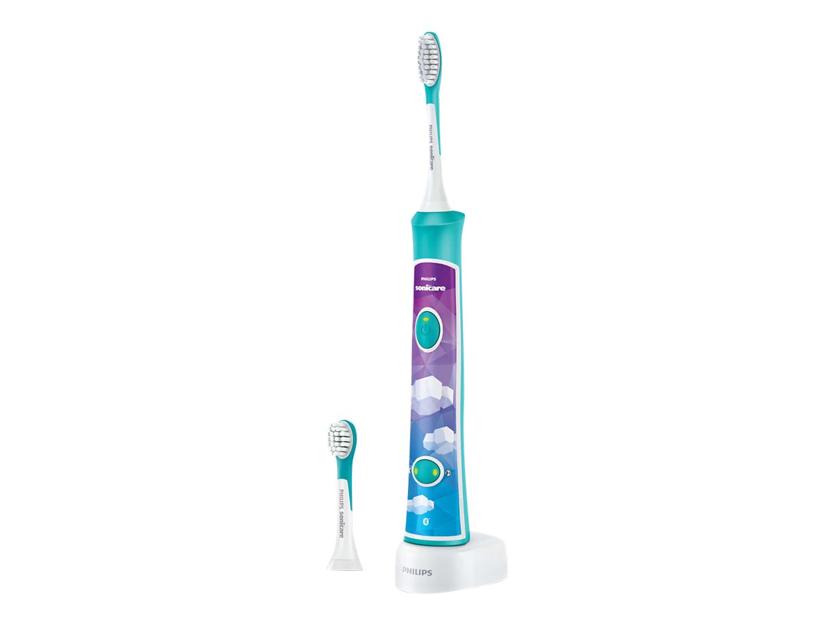Philips | Sonic Electric toothbrush | HX6322/04 | Rechargeable | For kids | Number of brush heads included 2 | Number of teeth brushing modes 2 | Sonic technology | Aqua - Image 6