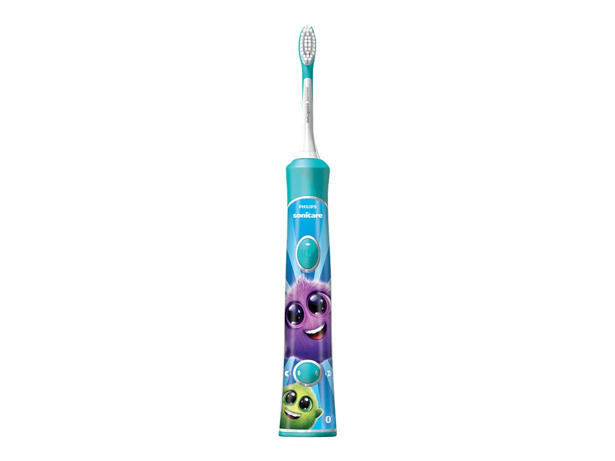 Philips | Sonic Electric toothbrush | HX6322/04 | Rechargeable | For kids | Number of brush heads included 2 | Number of teeth brushing modes 2 | Sonic technology | Aqua - Image 8