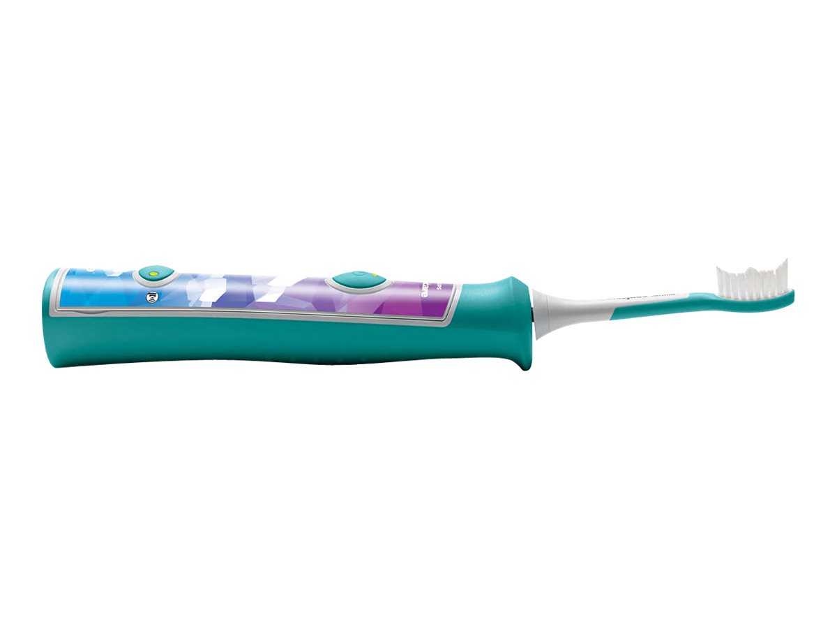 Philips | Sonic Electric toothbrush | HX6322/04 | Rechargeable | For kids | Number of brush heads included 2 | Number of teeth brushing modes 2 | Sonic technology | Aqua - Image 13