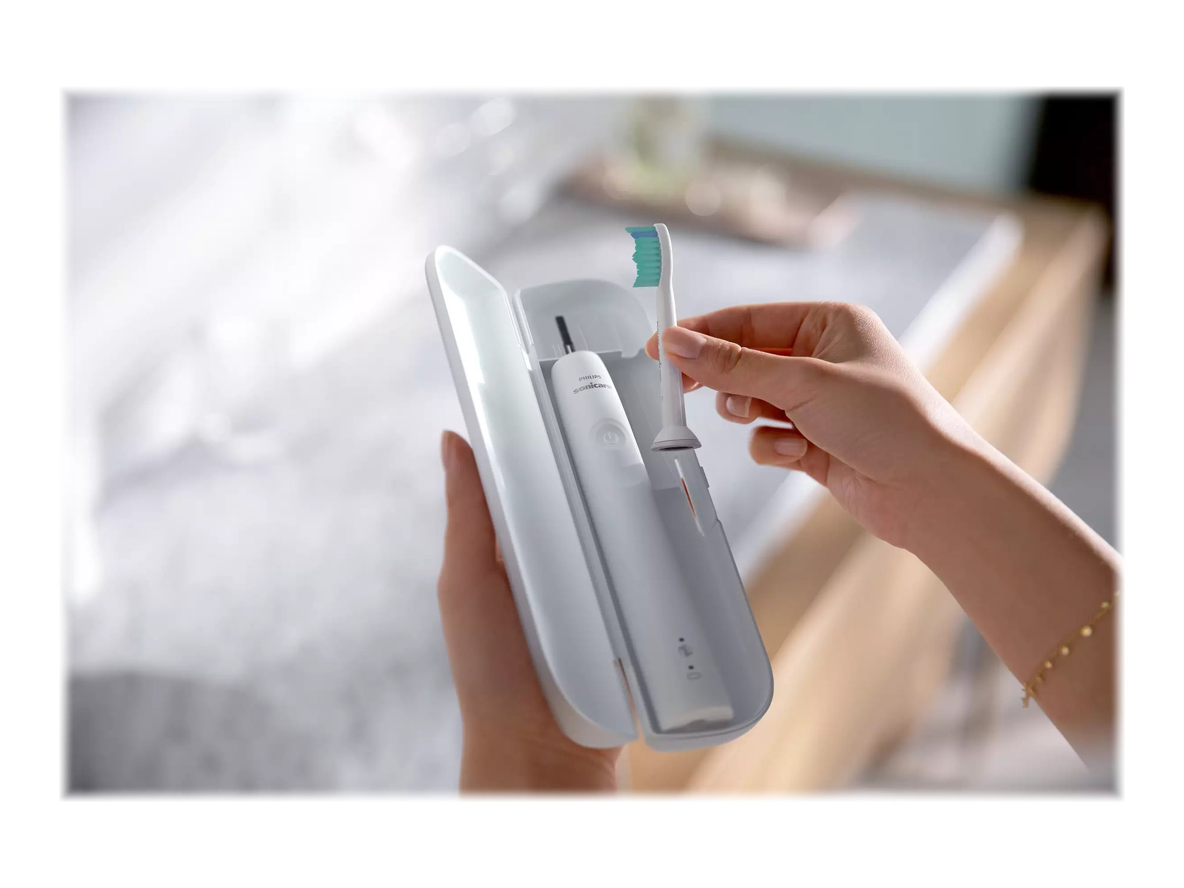 Philips | Sonicare Electric Toothbrush | HX3671/13 | Rechargeable | For adults | Number of brush heads included 1 | Number of teeth brushing modes 1 | Sonic technology | White - Image 8