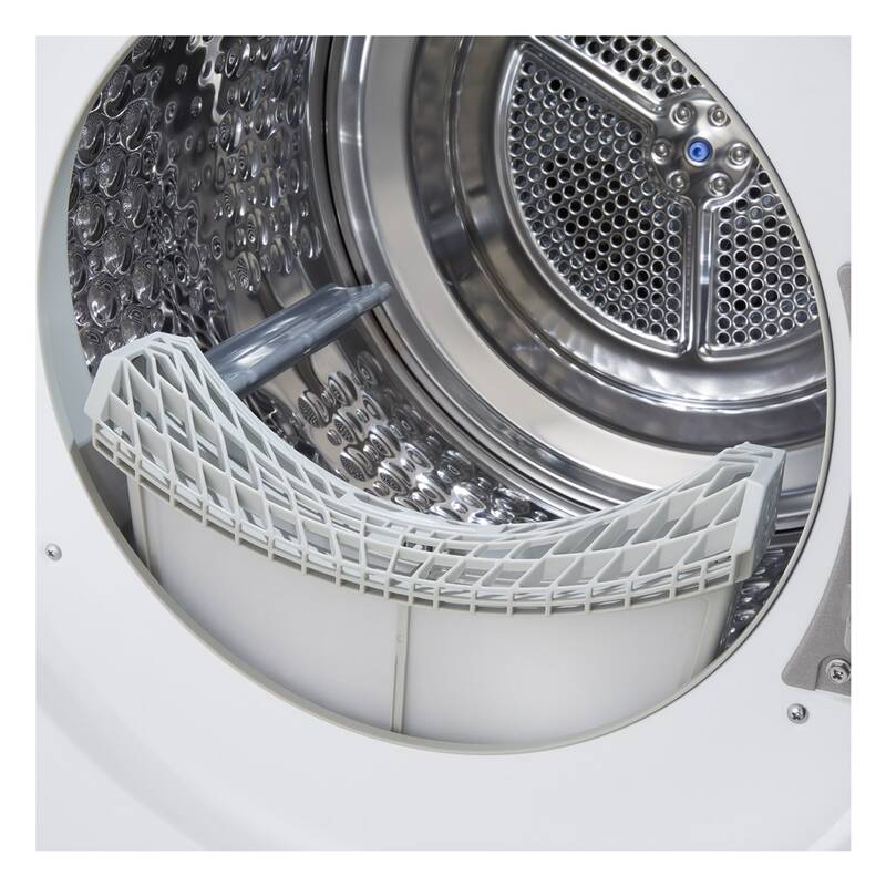 LG Dryer Machine | RHX5009TKB | Energy efficiency class Class B | Front loading | 9 kg | Digital | Heat pump | Depth 66 cm | Wi-Fi | White - Image 5