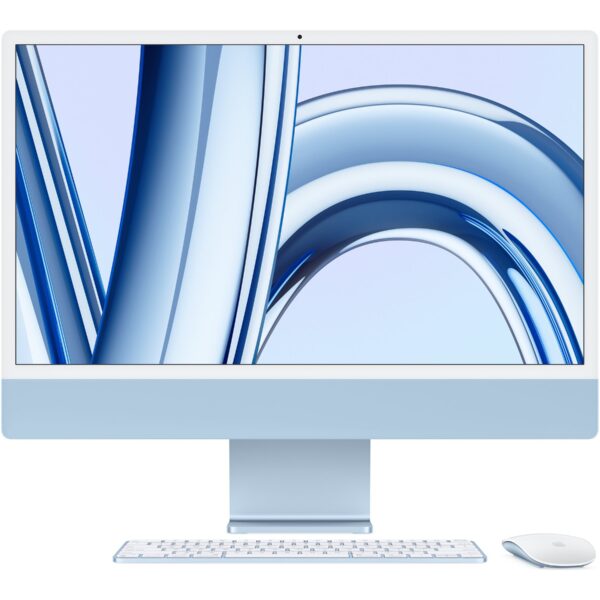 Apple iMac 24” 4.5K Retina, Apple M4 10C CPU, 10C GPU/24GB/512GB SSD/Blue/SWE | Apple