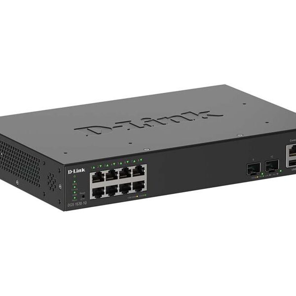 D-Link 8-Port Gigabit Stackable Smart Managed Switch | D-Link