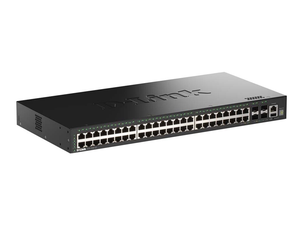 D-Link 48-Port Gigabit Stackable Smart Managed Switch | D-Link