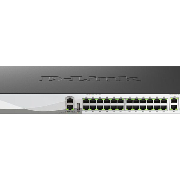 D-LINK DMS-3130-30TS/E 30-Port Layer 3 Stackable Multi-Gigabit Managed Switch | D-Link
