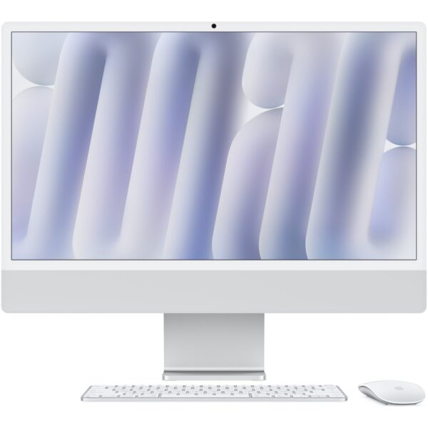 Apple iMac 24” 4.5K Retina, Apple M4 8C CPU, 8C GPU/16GB/256GB SSD/Silver/RUS | Apple