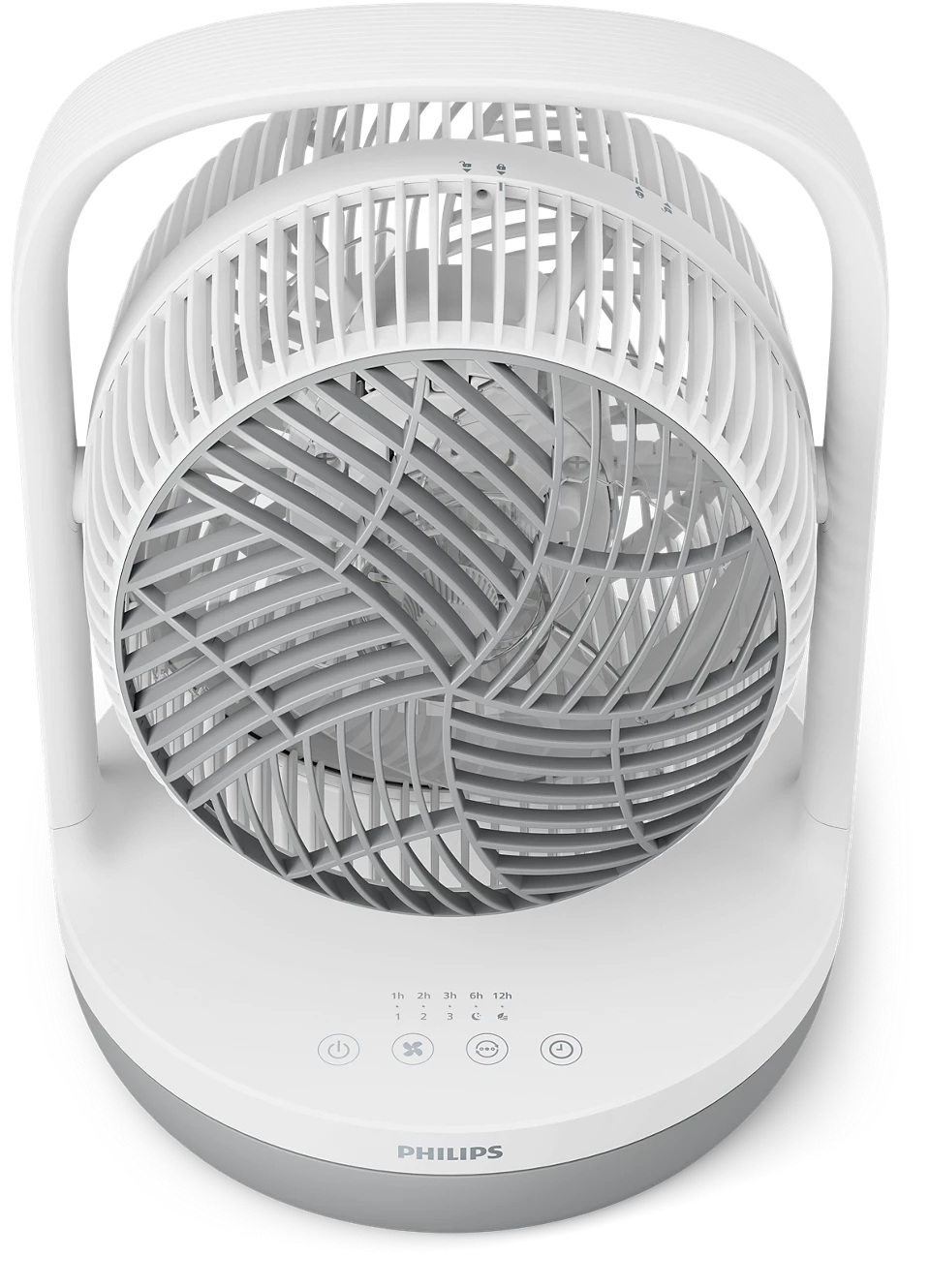 Philips Fan | CX2050/00 2000 Series | Table Fan | 24 W | Diameter 22 cm | Number of speeds 3 | Oscillation | White - Image 4