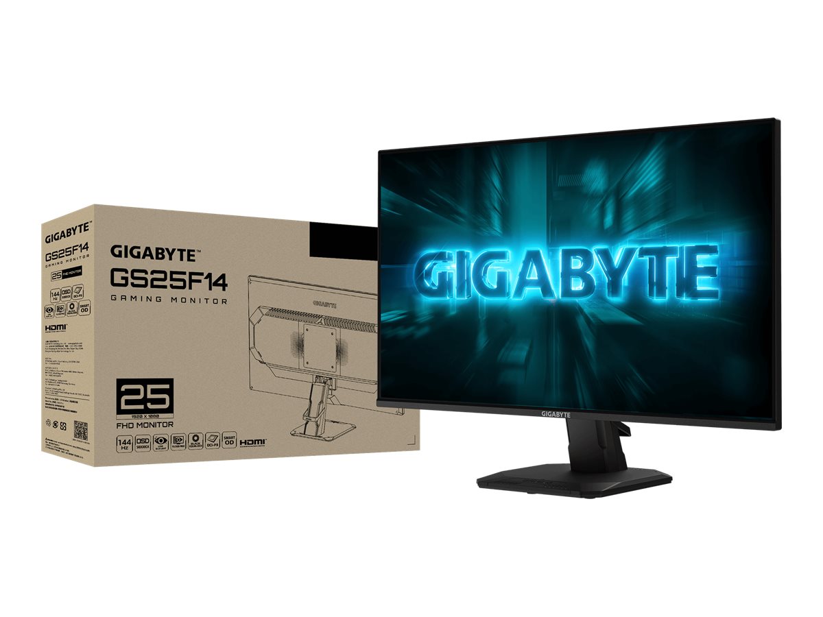Gigabyte | GS25F14 EK | 24.5 " | SS IPS | FHD | 144 Hz | 1 ms | 1920 x 1080 pixels | 300 cd/m² | HDMI ports quantity 2 - Image 5