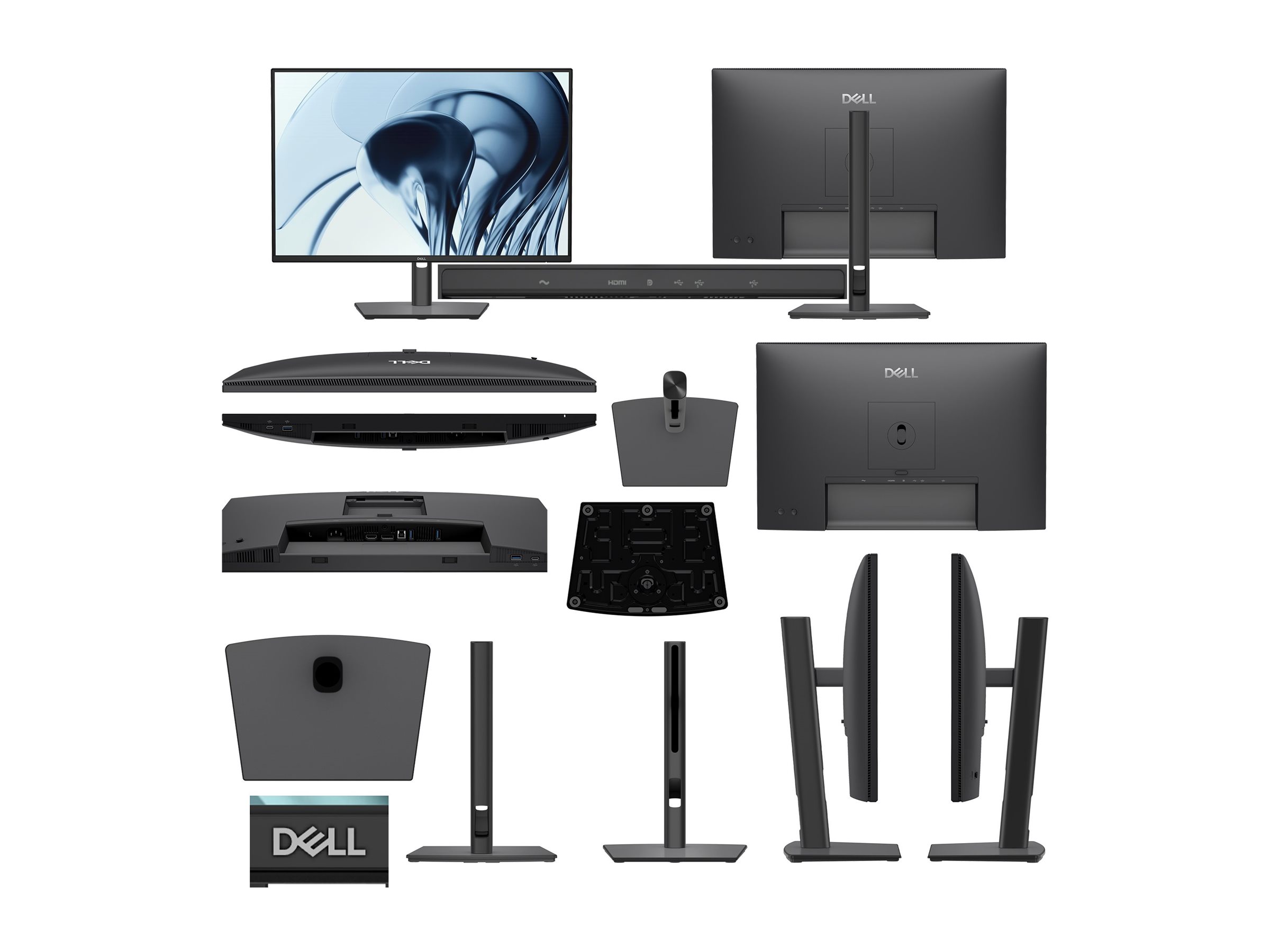 Dell P2426 | 24 " | IPS | WUXGA | 16:10 | 100 Hz | 5/8 ms | 1920 x 1200 pixels | 300 cd/m² | HDMI ports quantity 1 - Image 13