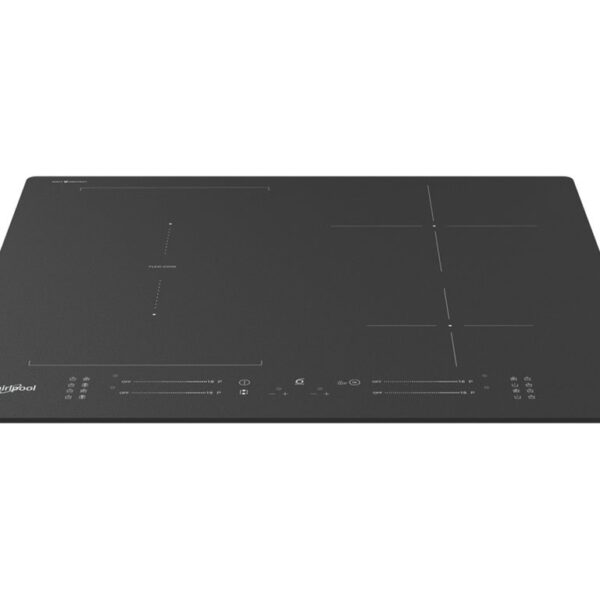 Whirlpool WF S7560NE BM | Hob | Induction | Number of burners/cooking zones 4 | Electronic | Black | Timer