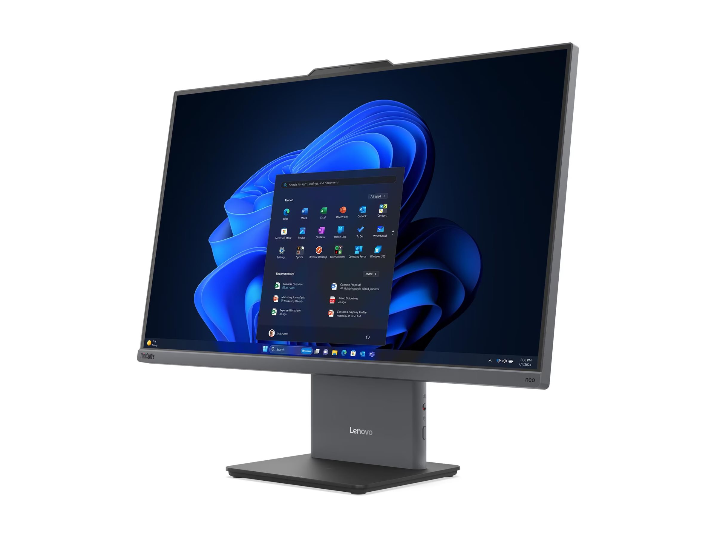 Lenovo ThinkCentre neo 50a 27 Gen 6 27 FHD ULT5-226V/16GB/512GB/Intel Arc Graphics 130V/WIN11 Pro/ENG kbd/Luna Grey/3Y Warranty | Lenovo
