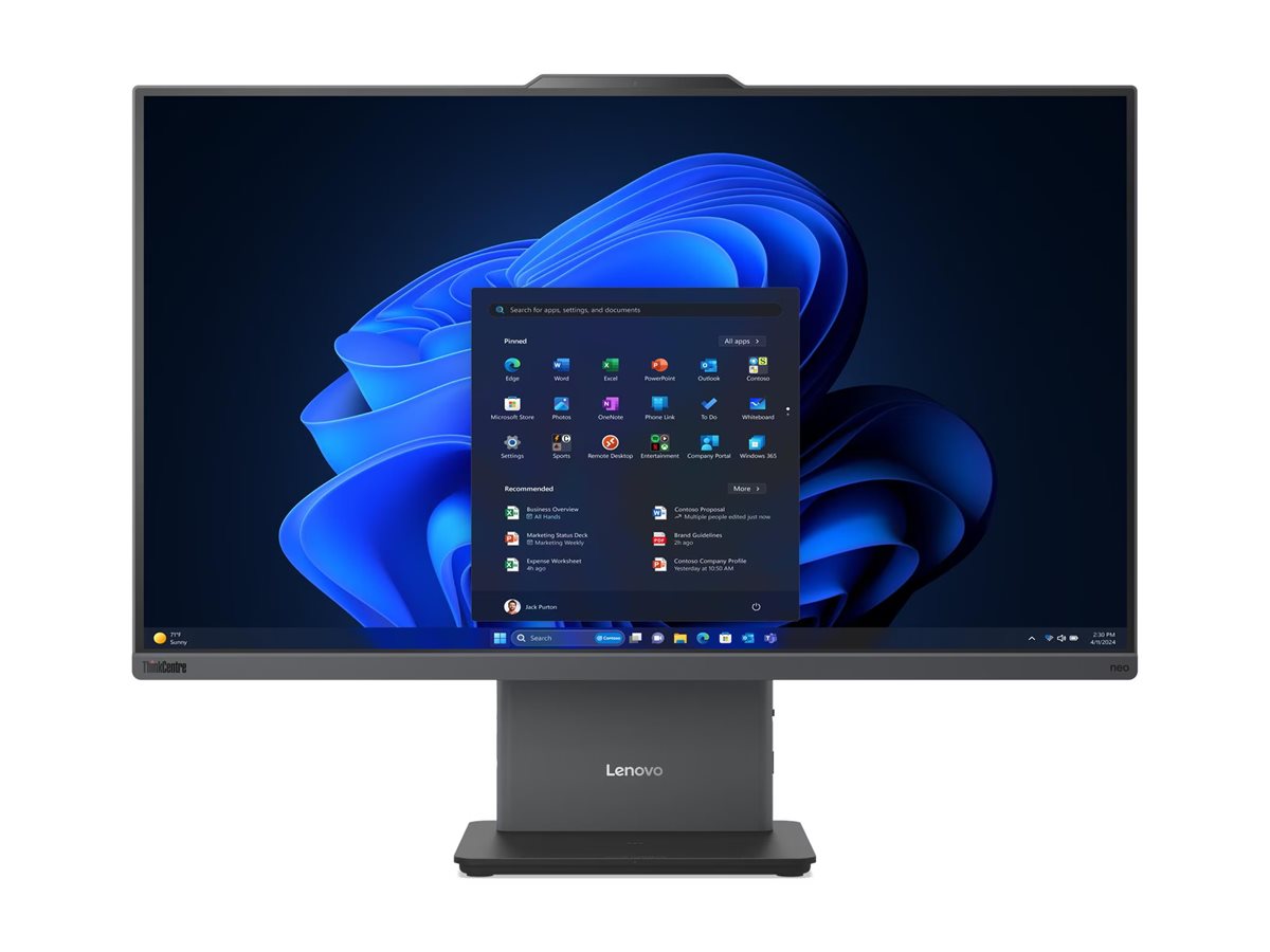 Lenovo ThinkCentre neo 50a 27 Gen 6 27 FHD ULT5-226V/16GB/512GB/Intel Arc Graphics 130V/WIN11 Pro/ENG kbd/Luna Grey/3Y Warranty | Lenovo - Image 3