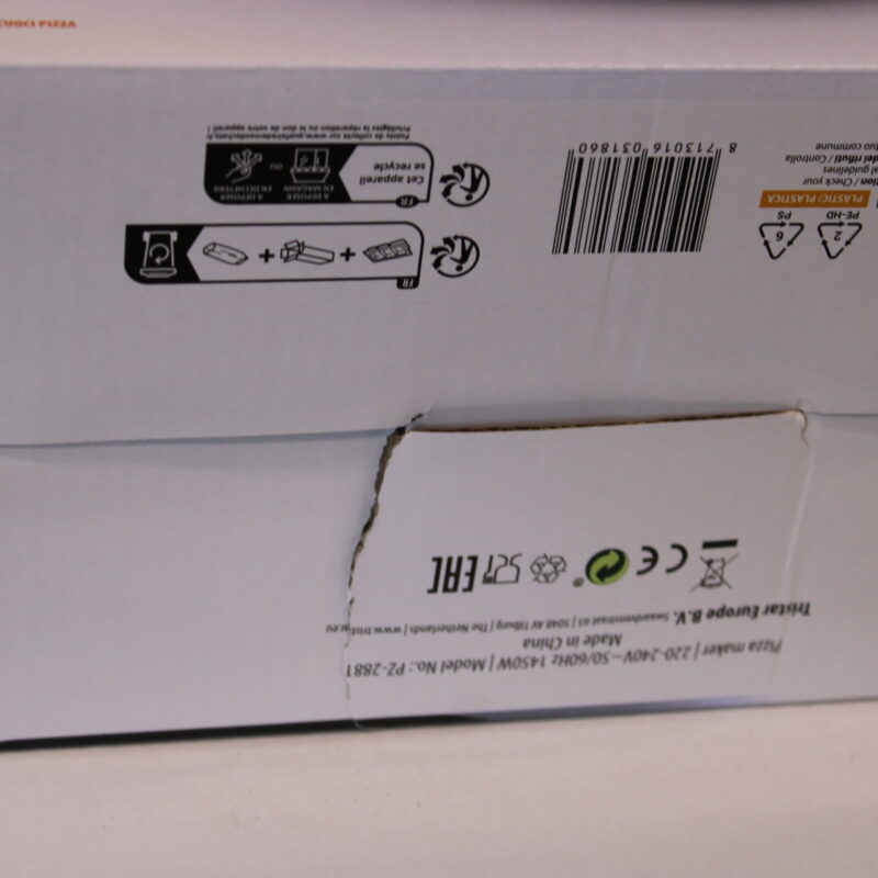 SALE OUT. Tristar Pizza maker | PZ-2881 | Pizza maker | 1450 W | DAMAGED PACKAGING - Image 4