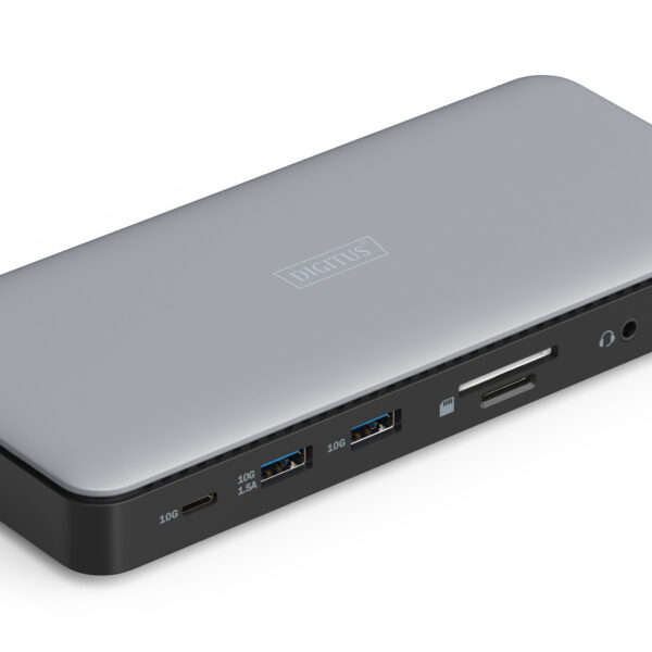 Digitus USB-C Docking Station, 11-port | DA-70917 | HDMI ports quantity 2 | Ethernet LAN
