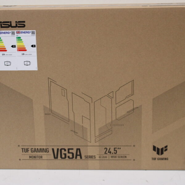 SALE OUT. ASUS TUF VG259QL5A Gaming Monitor 25" WLED/IPS 1920x1080/16:9/300cd/m2/1ms Display port, HDMI | Asus SALE OUT. | TUF Gaming | VG259QL5A | 25 " | IPS | FHD | 16:9 | 200 Hz | 1 ms | 1920 x 1080 pixels | 300 cd/m² | HDMI ports quantity 2 | Black | Warranty 36 month(s) | DAMAGED PACKAGING