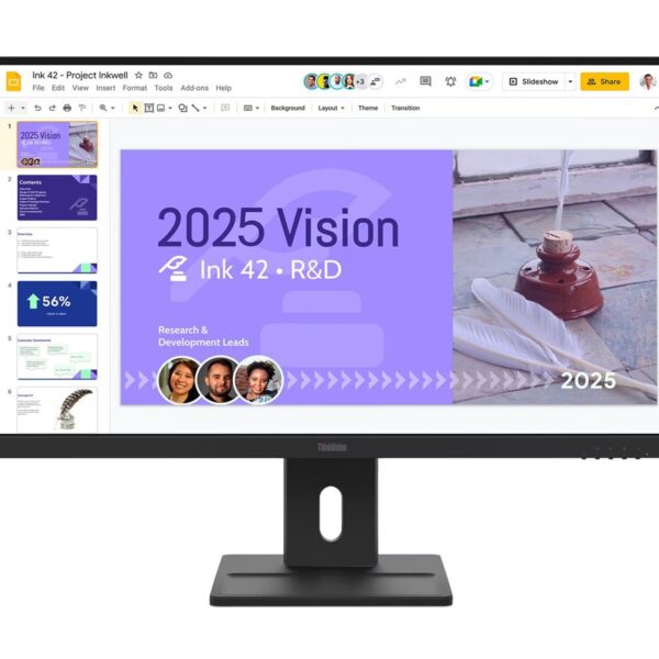Lenovo ThinkVision E27Q-40 27 2560x1440/16:9/350 nits/DP/HDMI/3Y Warranty | Lenovo