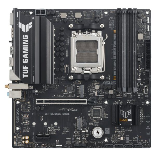 Asus TUF GAMING A620AM-PLUS WIFI | Processor family AMD | Processor socket AM5 | DDR5 SDRAM | Supported hard disk drive interfaces SATA, M.2
