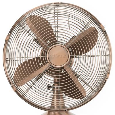 Tristar | Retro Table Fan | VE-5970 | Table fan | Copper | Diameter 30 cm | Number of speeds 3 | Oscillation | 35 W - Image 3