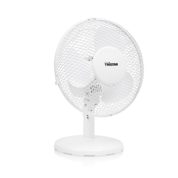 Tristar | Desk fan | VE-5721 | Desk fan | 30 W | Diameter 23 cm | Number of speeds 2 | Oscillation | White