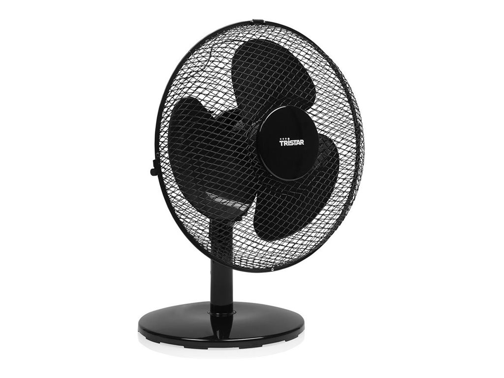 Tristar | Desk fan | VE-5725 | Desk fan | 40 W | Diameter 30 cm | Number of speeds 3 | Oscillation | Black - Image 2