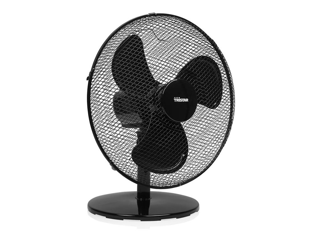 Tristar | Desk fan | VE-5728 | Desk fan | 40 W | Diameter 30 cm | Number of speeds 3 | Oscillation | Black - Image 2