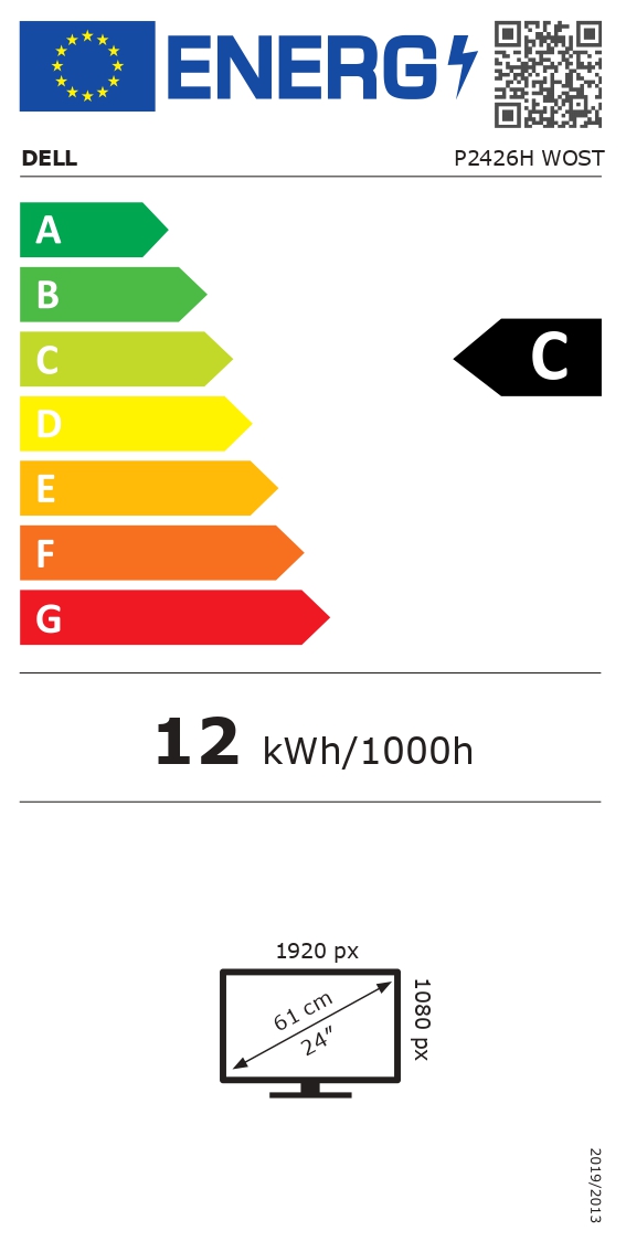 Dell P2426H | 24 " | IPS | FHD | 16:9 | 120 Hz | 5/8 ms | 1920 x 1080 pixels | 300 cd/m² | HDMI ports quantity 1 | Gray - Image 7