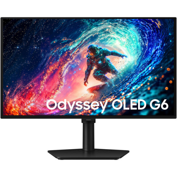 Samsung | Odyssey OLED G6 G61SH | 27 " | OLED | QHD | 16:9 | 240 Hz | 0.03 ms | 2560 x 1440 pixels | 200 cd/m² | HDMI ports quantity 1 | Black