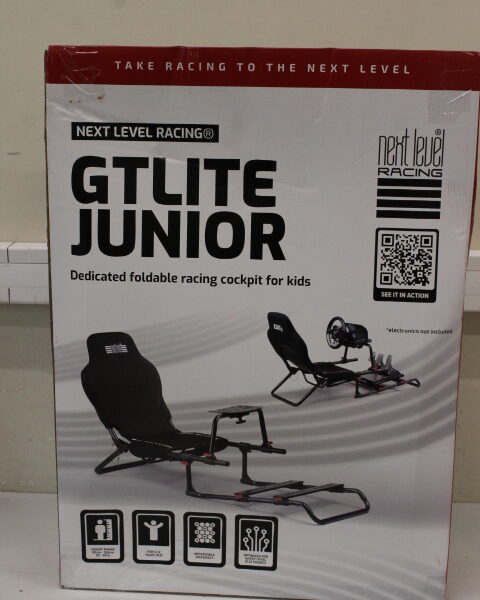SALE OUT. Next Level Racing GTLite Junior Foldable Cockpit | SALE OUT. Next Level Racing GTLite Junior Foldable Cockpit | DAMAGED PACKAGING