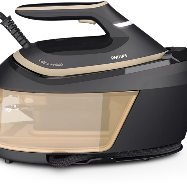 Philips Steam Station | PSG6064/80 6000 Series PerfectCare | 2400 W | 1.8 L | 8 bar | Auto power off | Vertical steam function | Calc-clean function