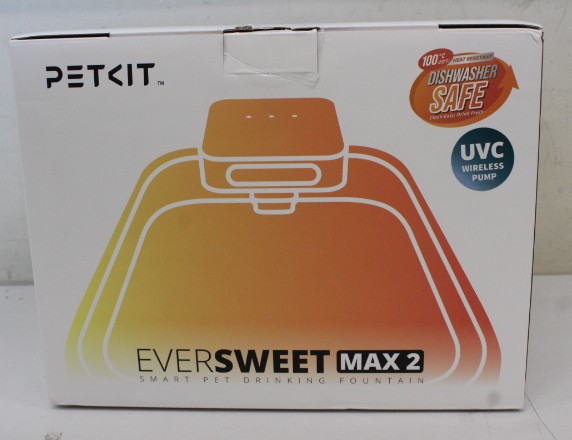 SALE OUT. Petkit P4116 UVC Eversweet Max-100 UVC (CT-W3-100-UVC) | PETKIT Drinking Fountain | Eversweet Max 2 UVC | Capacity 3 L | Material BPA Free | White | DEMO | 24 month(s)