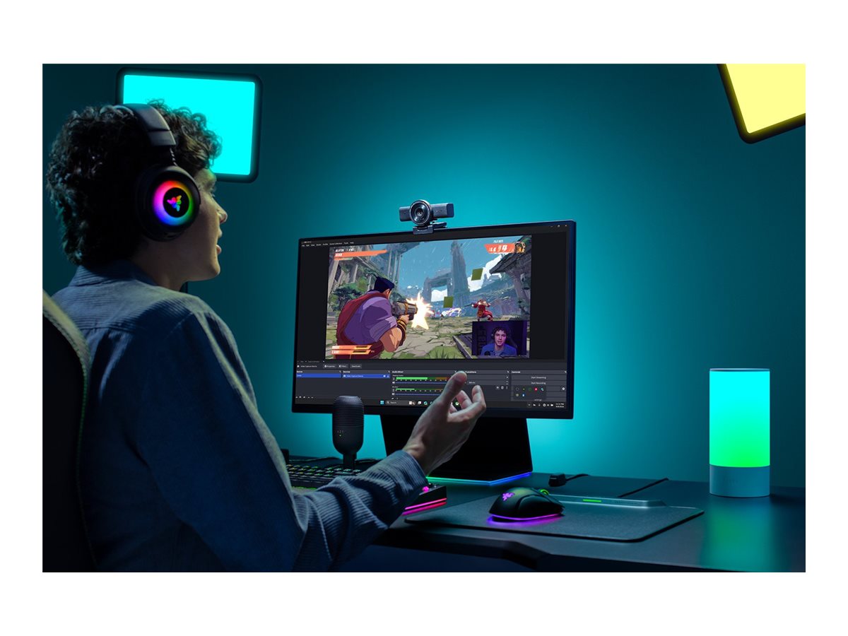 Razer | Webcam | Kiyo V2 X | 2560 x 1440 - Image 4