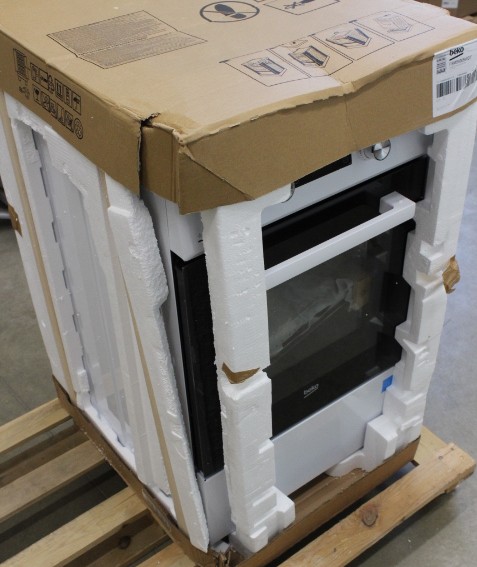 SALE OUT. Beko FSM59305WDT Cooker, Induction, A, Width 50 cm, White | BEKO Cooker | FSM59305WDT | Hob type Induction | Oven type Electric | White | Width 50 cm | Grilling | DAMAGED PACKAGING, DENT ON SIDE | Depth 60 cm | 60 L