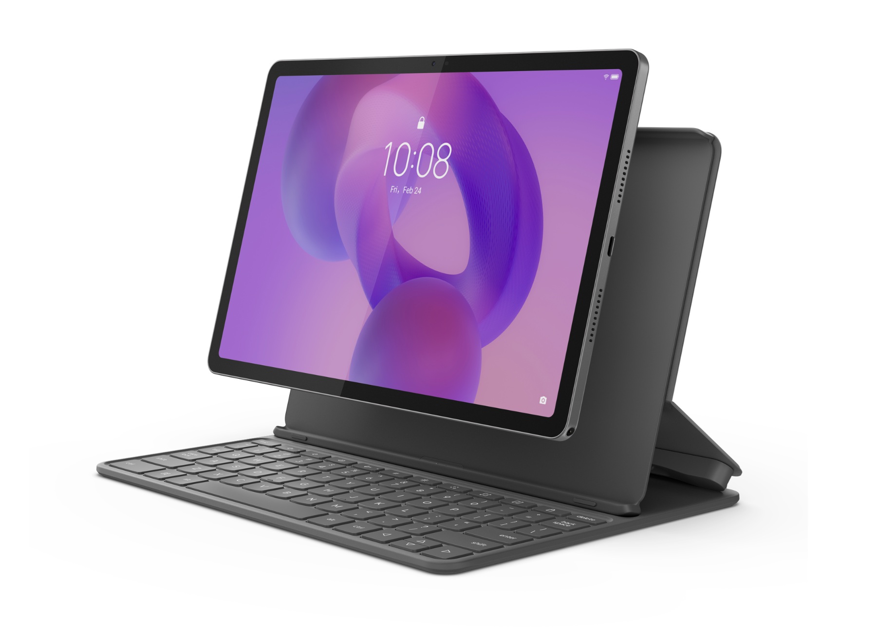 Lenovo | Folio Keyboard for IdeaTab | Luna Grey - Image 2